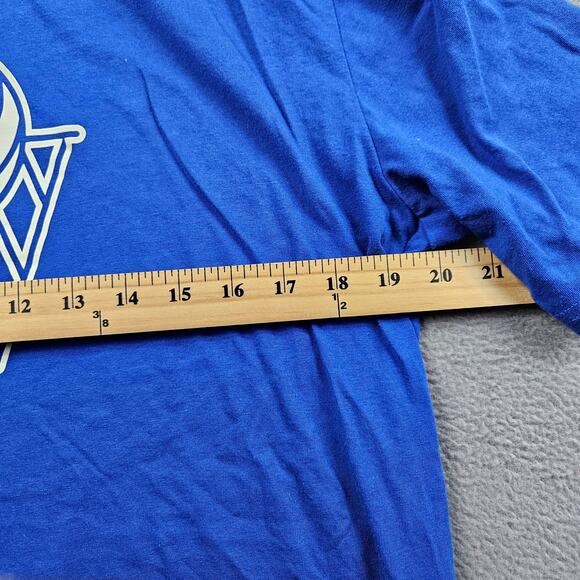 Under Armour Basketball Hoop Shirt Big Boys Size L Blue - Picture 3 of 8